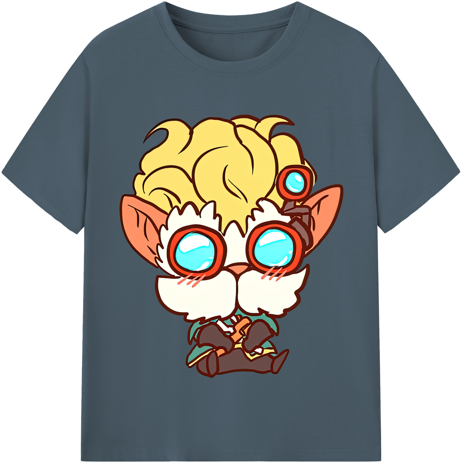 リーグ・オブ・レジェンド League of Legends LOL 綿100％半袖Tシャツ（フロントプリント）